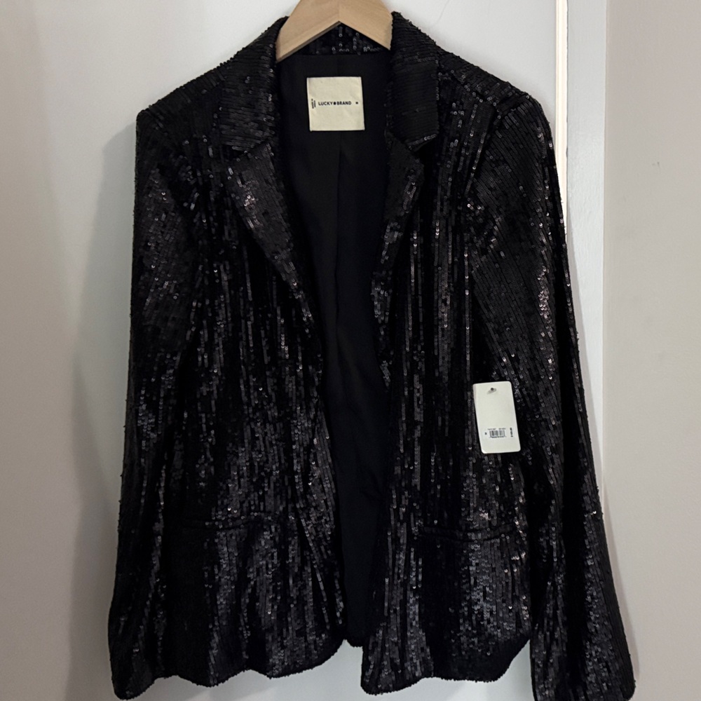 Sequin Blazer Jacket